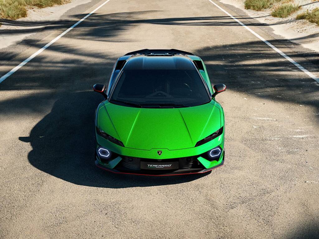 Shooting de la Lamborghini Temerario